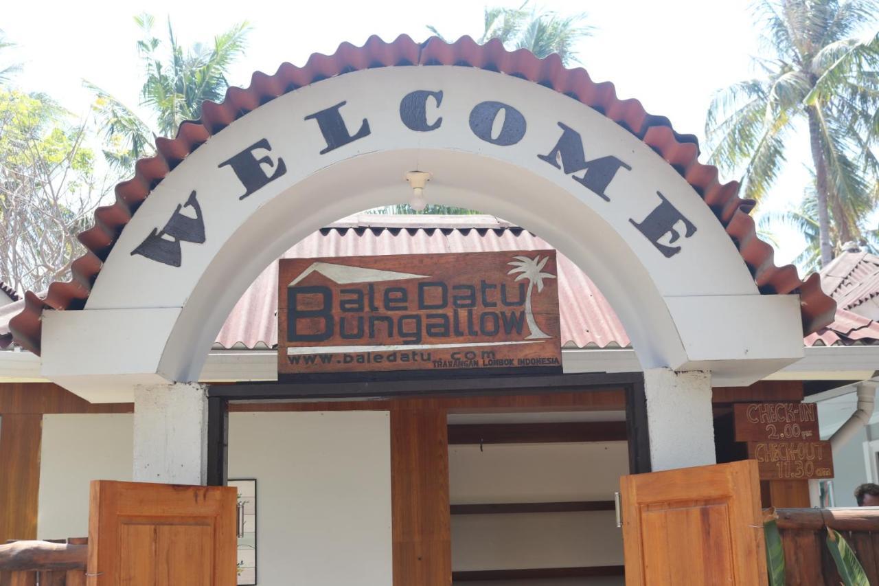 Bale Datu Bungallow Gili Trawangan Bagian luar foto